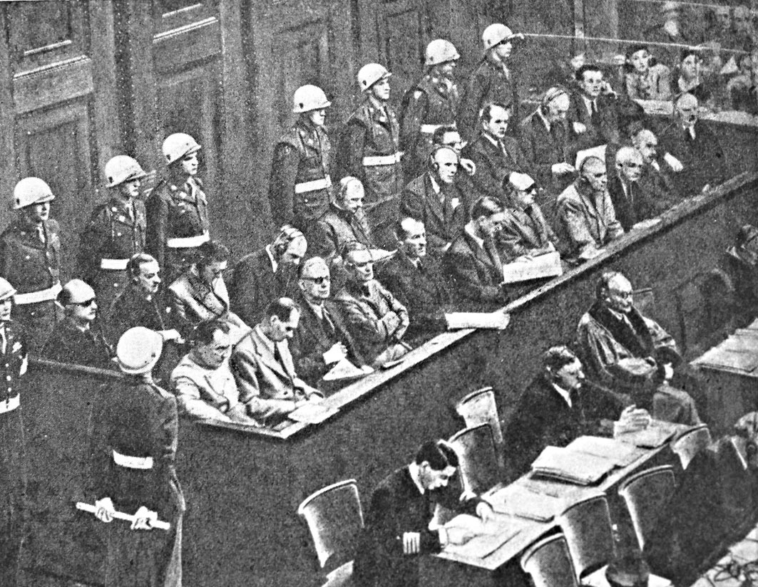 Нюрнбергский судебный процесс над главными фашистскими преступниками в 1945 – 1946 гг.