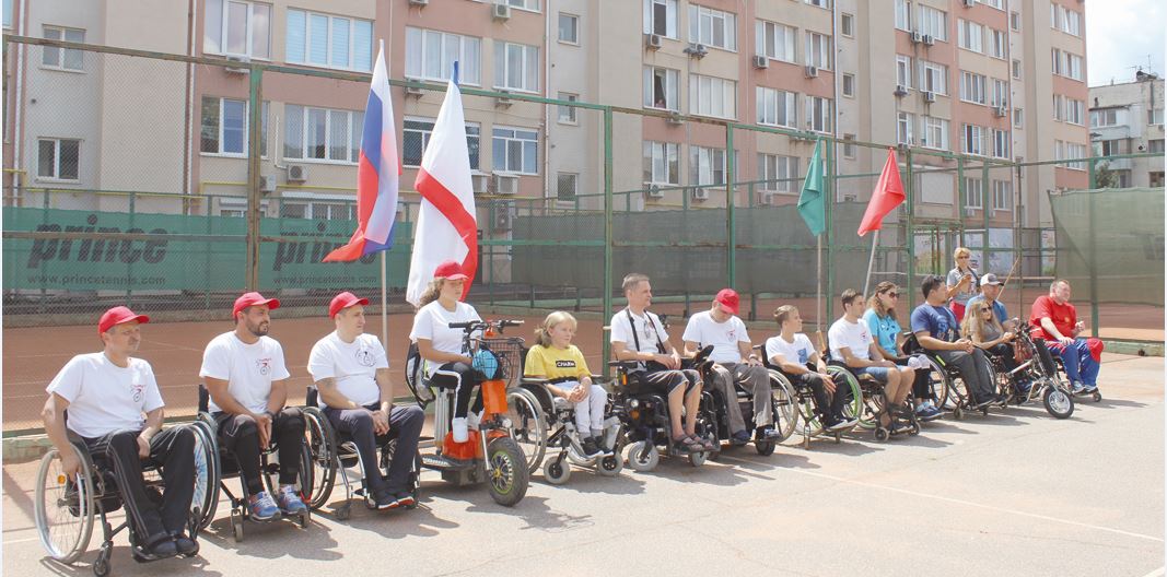 Первый республиканский турнир по теннису на колясках