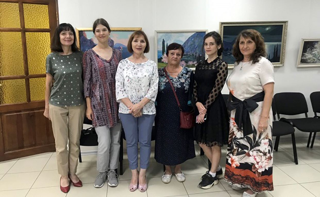 Выставка художника Сеидхалила Османова в Алупке